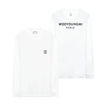 WOOYOUNGMI Longsleeve T-Shirt mit Rückendruck 26SS 157479137