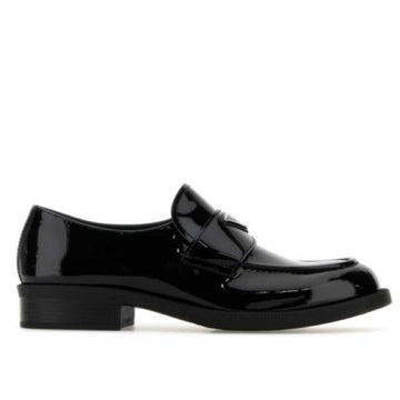 PRADA Leder Loafer mit Dreieckslogo (2DE145 F G000 069 F0002) 149611711