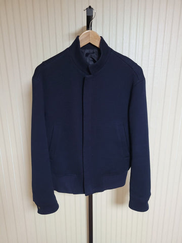 SYSTEM Navy Blue Bomber Jacket 157492551