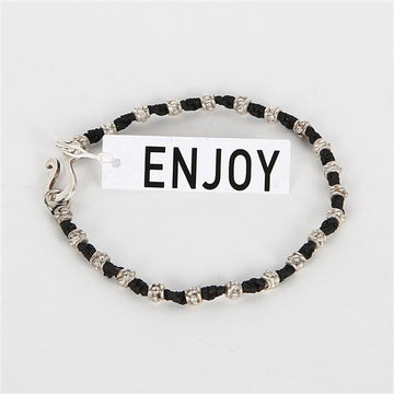 ENJOY Handmade Men's Bracelet UOMO Z30 NERO 157505842