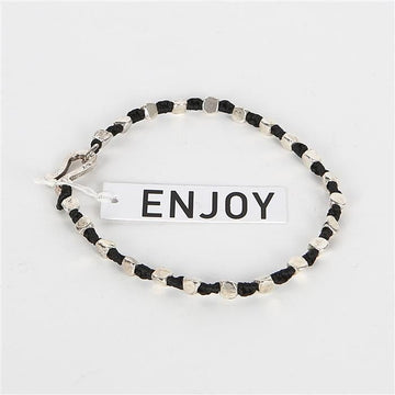 ENJOY UOMO G13 NERO Handmade Men's Bracelet 157505855
