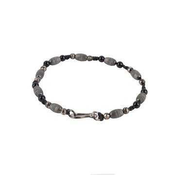 ENJOY [Scratch] UOMO Z27 NERO Herrenarmband 157505865