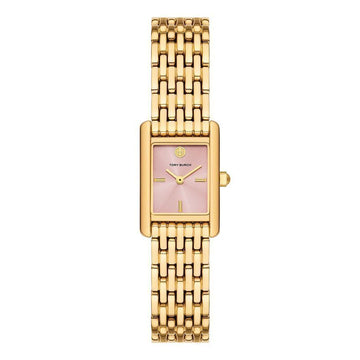 Tory Burch The Eleanor Small Square Women's Metal Watch TBW1095 147678198