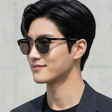 Gucci Sunglasses GG0846SK 002 Rimless Half-Rim Retro Asian Fit Fashion 62831814