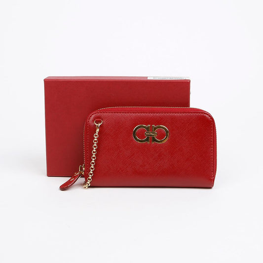 Salvatore Ferragamo 22 B934 Chain Wallet Shoulder Bag 157360485 [P]