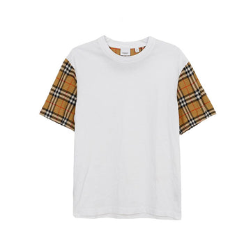 Burberry Vintage Check Detail Short Sleeve T-Shirt 157364840