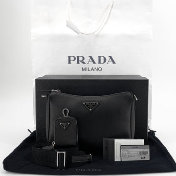 PRADA Saffiano Multifunktionale Crossbody-Tasche 2vh113 157519372