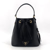 PRADA サフィアーノレザー バケットバッグ 1BE032 157520920 [P]