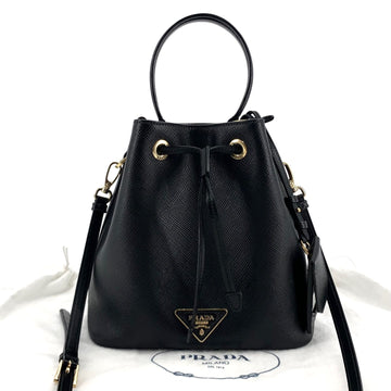 Prada Saffiano Leather Bucket Bag 1BE032 157520920
