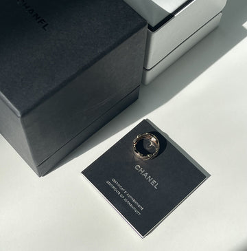 CHANEL ココクッション リング スモール ベージュゴールド 45号 J10817 157521523