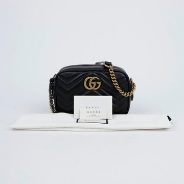Gucci GG Marmont Mini Chain Shoulder Crossbody Bag 156729409