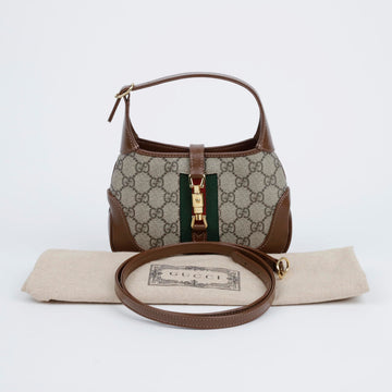 GUCCI Jackie 1961 Mini Hobo Bag Beige 157027830