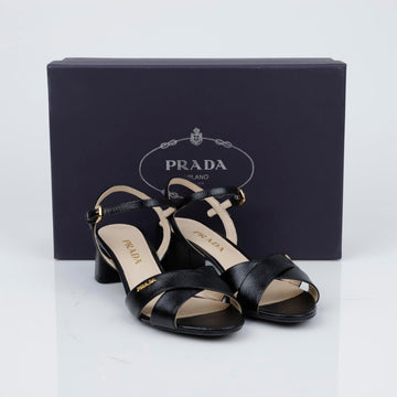PRADA Logo-Riemen-Sandalen 157299204