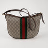 Gucci Ophidia GG Supreme Canvas Hobo Shoulder Bag Brown 156516141 [P]