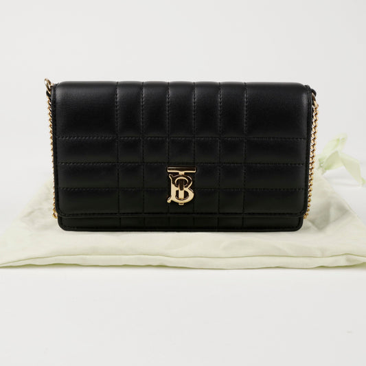 BURBERRY Kette Tasche Crossbody Schwarz 156727252