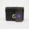 GUCCI Interlocking GG kleine Kettenhandtasche schwarz mit goldenen Akzenten 157362773 [P]