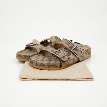 GUCCI Supreme Canvas Herren Sandalen 157389687