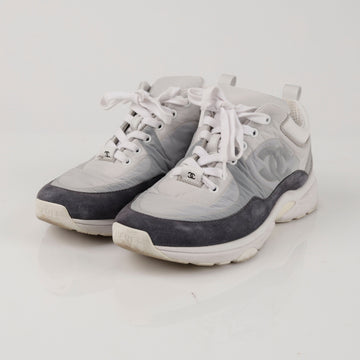 CHANEL G37136 38サイズ クルーズ CC スニーカー 157203012
