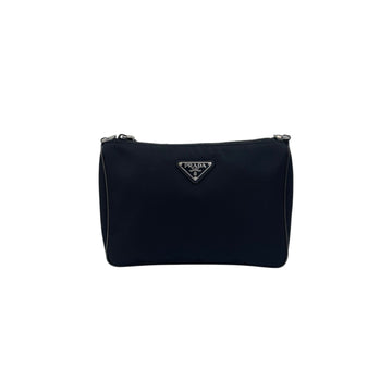 PRADA 2VH113 Nylonsatine Multi Pocket Crossbody Bag H00331 157523086