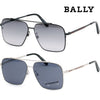 Bally Sunglasses BY0081D Luxury Square Double Bridge Metal Frame Fashion Asian Fit 124497872 [P]