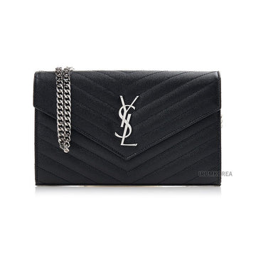 Saint Laurent Monogram Chain Wallet 157523835