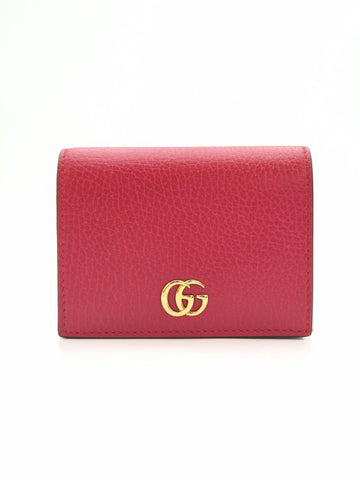 GUCCI カードケース財布 レッド(456126) 157524021