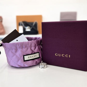 GUCCI Interlocking G Silberring 8 mm 20 157524322