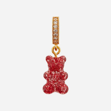 Crystal Haze Jewelry Nostalgia Bear Fabe Connector Gold Red Velvet 152735422 [P]