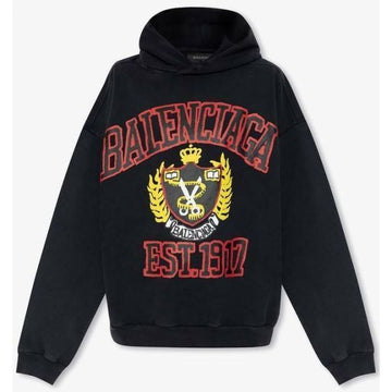 Balenciaga DIY COLLEGE Medium Fit Hoodie 136053203