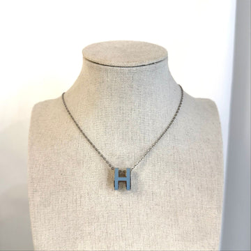 HERMES Popas H Halskette Groß 157532677