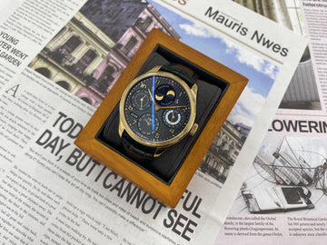 IWC ポルトギーゼ PPC ダブルムーン ブラックフェイス 18Kケース 152535979