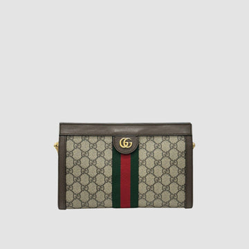 GUCCI GGスプリームキャンバストートバッグブラウン503877 157542516
