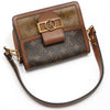 LOUIS VUITTON Monogram Reverse Canvas Mini Dauphine Schultertasche M44580 M45959 157544130 [P]