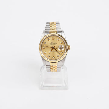 ROLEX デイトジャスト ダイヤ 10P コンビ 時計 157299216