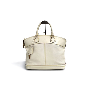 Louis Vuitton Suhali Leather GM Tote Bag Ivory M91862 157548404