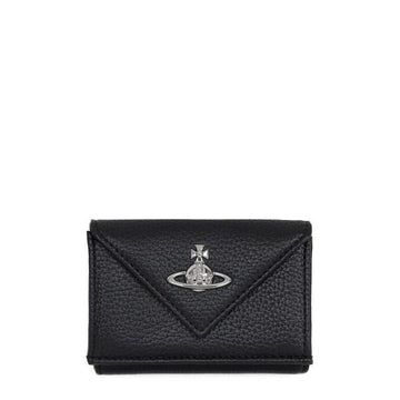 VIVIENNE WESTWOOD ORB Grain Geldbörse schwarz 157548437