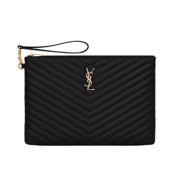 SAINT LAURENT マトラッセポーチ ブラック 559193 CWU01 1000 152888345