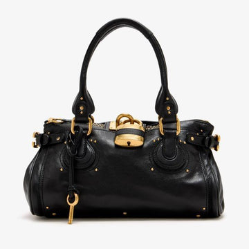 Chloe Grained Leather Paddington Bag 155622686