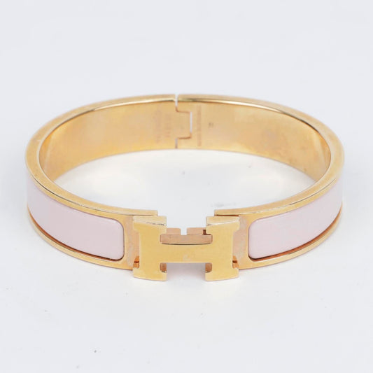 Hermes Click Ash PM Bracelet Pink Gold 157312084 [P]