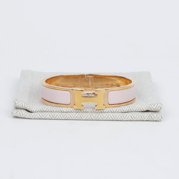 HERMES クリックアシュ PM ブレスレット ピンクゴールド 157312084