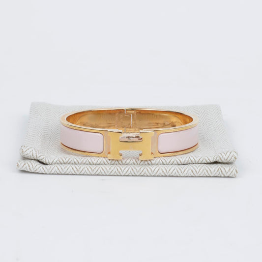 Hermes Click Ash PM Bracelet Pink Gold 157312084 [P]