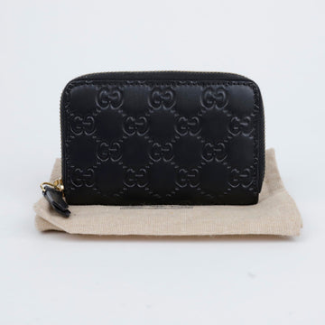 GUCCI レザーカード財布 ブラック 157363844