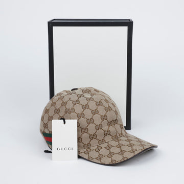 GUCCI 200035 Mサイズ ウェブ GG ハット 157363883