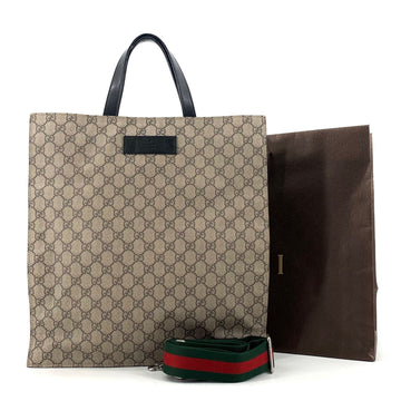 GUCCI PVC Einkaufstasche und Schultertasche 2-Way 456217 157550148