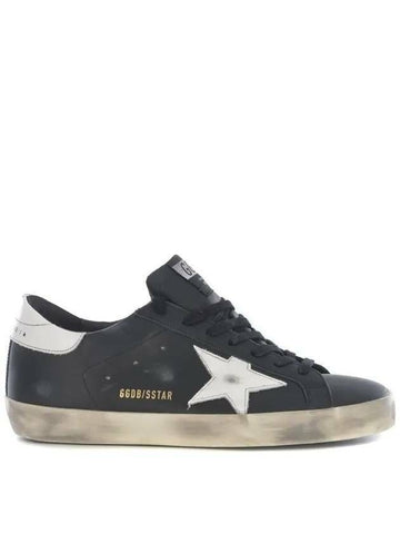 GOLDEN GOOSE スーパースタースニーカー ブラック レザー シャイニースター GMF00101 F000321 80203 133016102