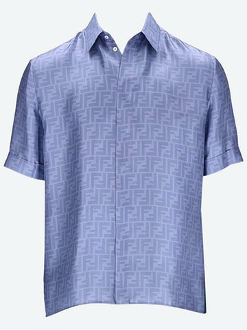 Fendi Silk Short Sleeve Shirt FS0795 AKEE F1LU1 133018197