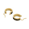 MIU MIU Logo-Emaille-Ohrstecker F0002 145683242 [P]