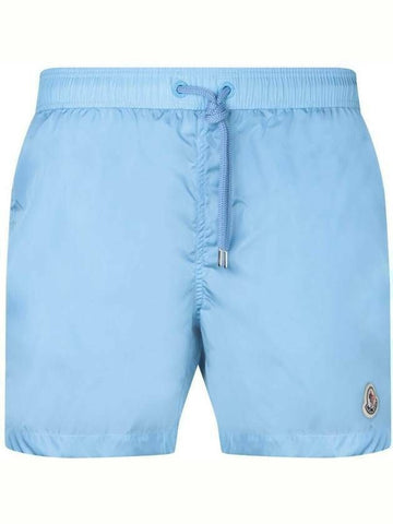Moncler Logo Patch Swim Shorts 133040360