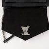 Louis Vuitton Leather Mylockme Chain Shoulder Crossbody Bag Black 157228864 [P]