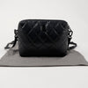 Balenciaga Small Leather Quilted Camera Crossbody Bag Black 157299283 [P]